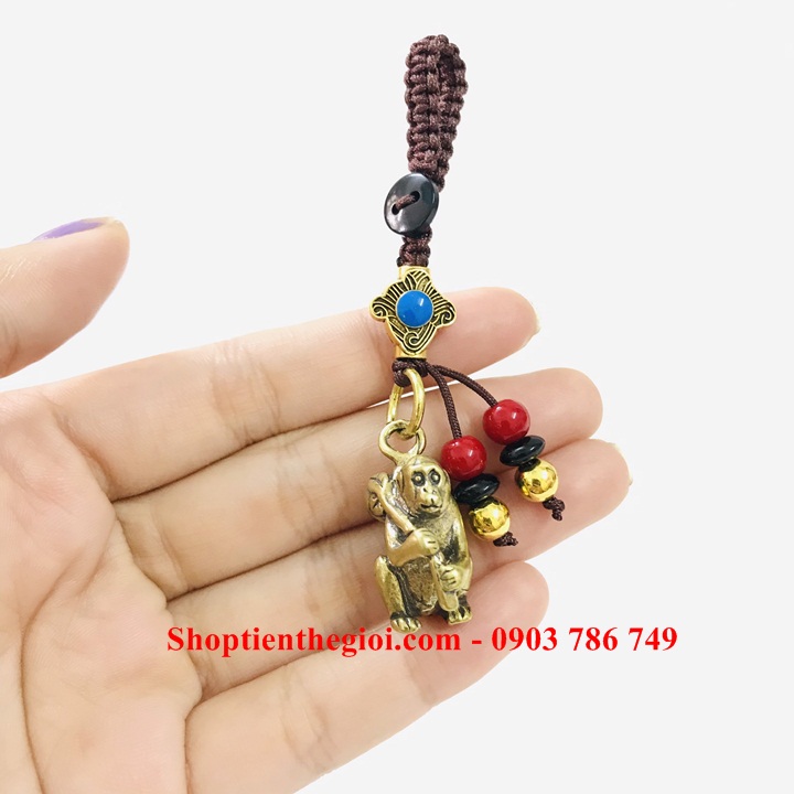 Móc Khóa Tượng Đồng Con Khỉ - SP005221